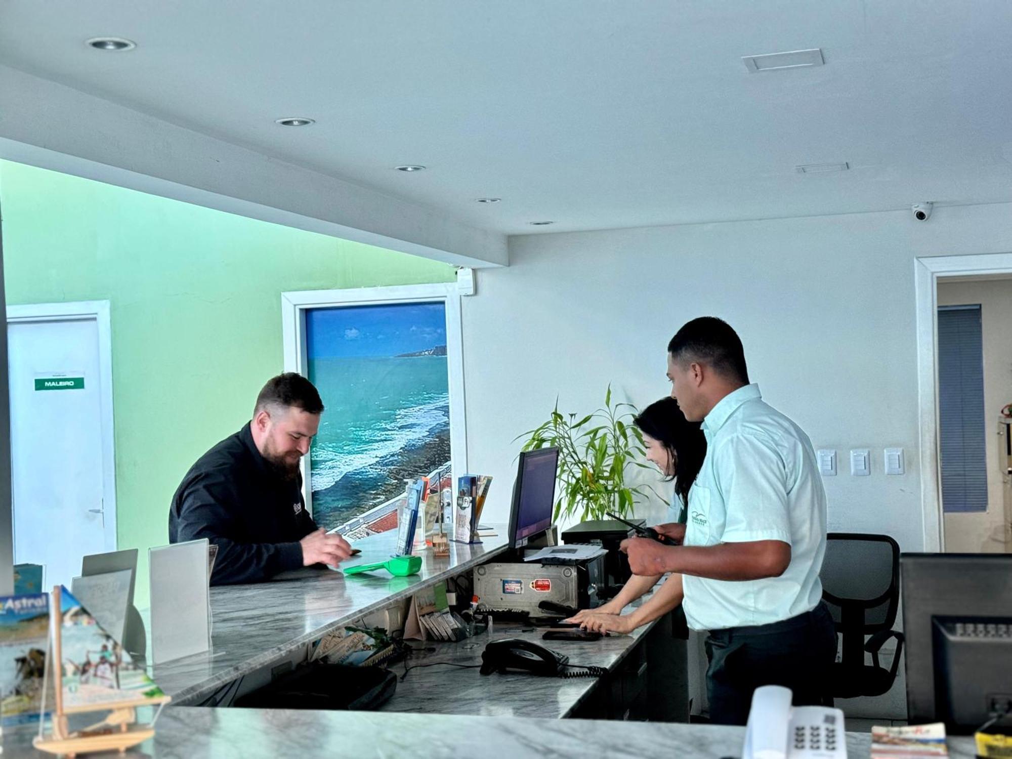Edy Hospedagens Beira-Mar Flat 310 Com Vista Para O Morro Do Careca, Piscina E Localizacao Privilegiada 나탈 외부 사진