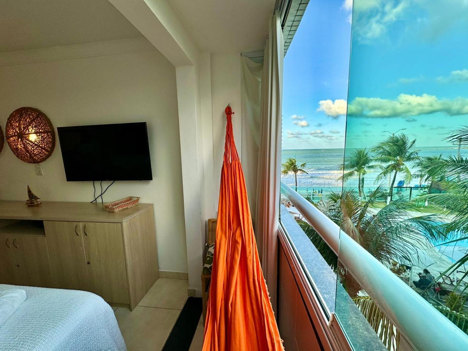 Edy Hospedagens Beira-Mar Flat 310 Com Vista Para O Morro Do Careca, Piscina E Localizacao Privilegiada 나탈 외부 사진