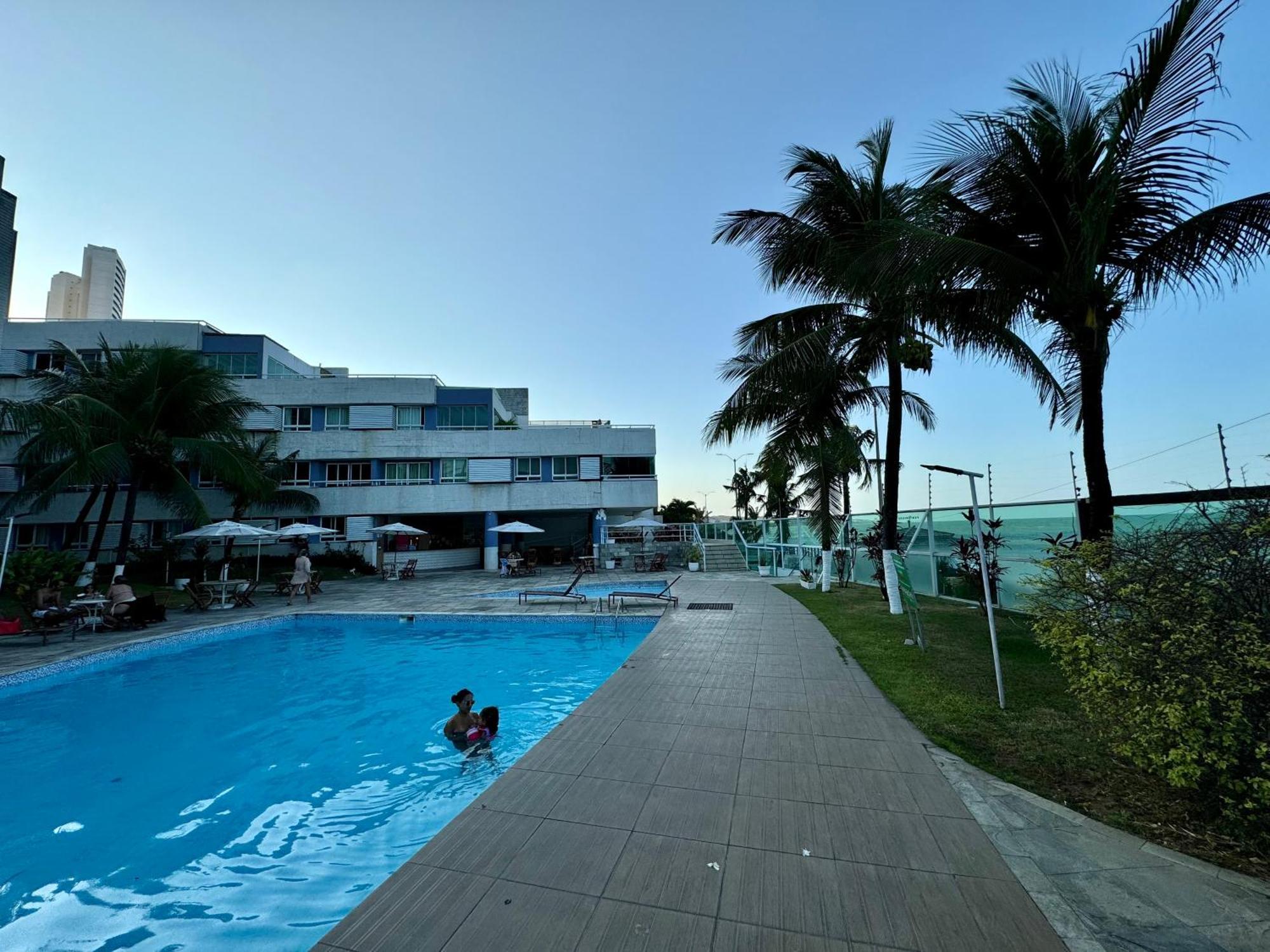 Edy Hospedagens Beira-Mar Flat 310 Com Vista Para O Morro Do Careca, Piscina E Localizacao Privilegiada 나탈 외부 사진