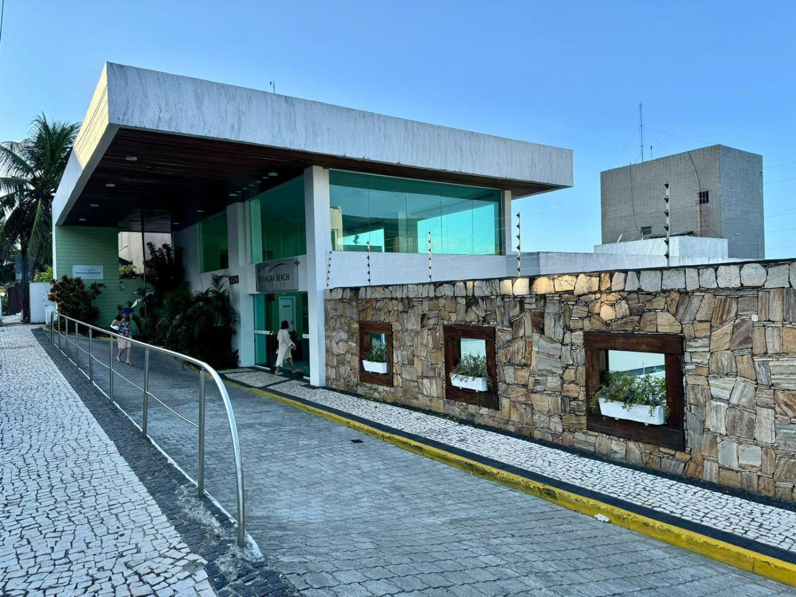 Edy Hospedagens Beira-Mar Flat 310 Com Vista Para O Morro Do Careca, Piscina E Localizacao Privilegiada 나탈 외부 사진